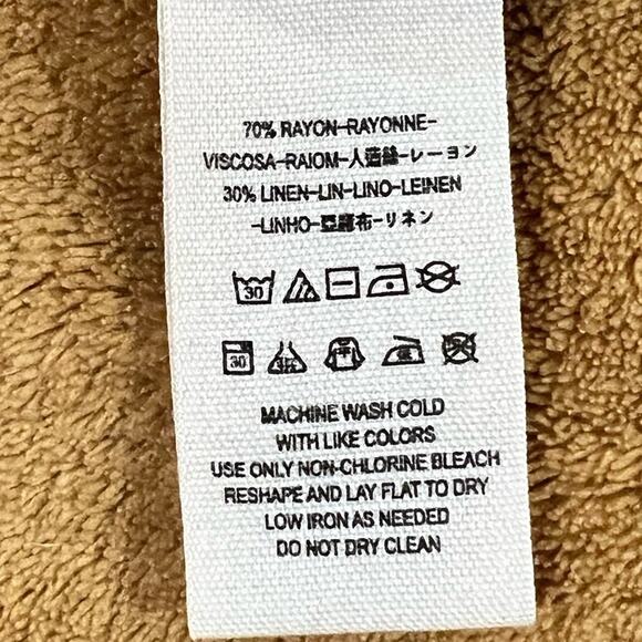 Free People Printed Peplum Top Shirt Blouse Small Swingy Casual Royal Combo - Picture 7 of 11